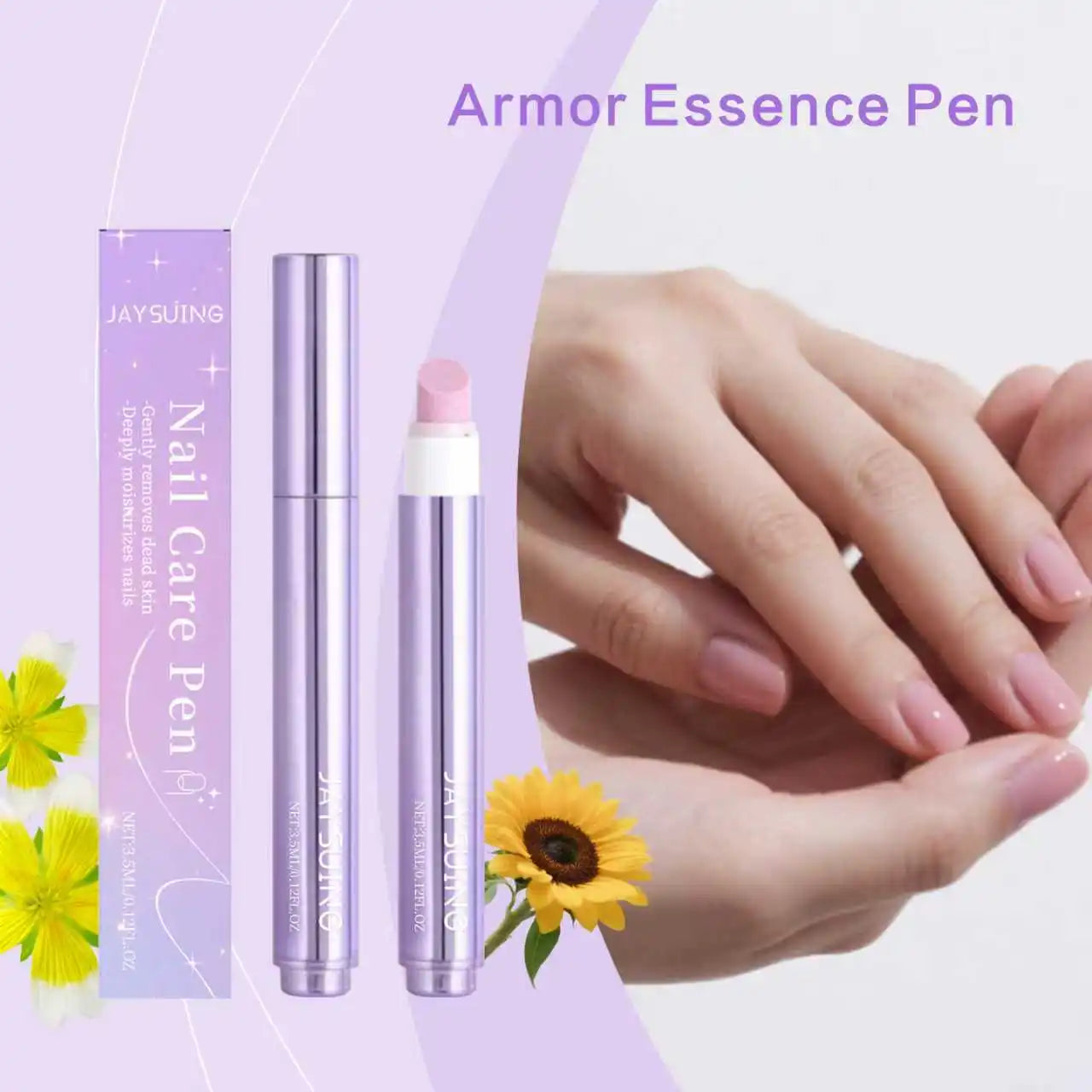 ✨ Lápiz Reparador para Cutículas y Uñas – Nail Essence Pen Hidratante