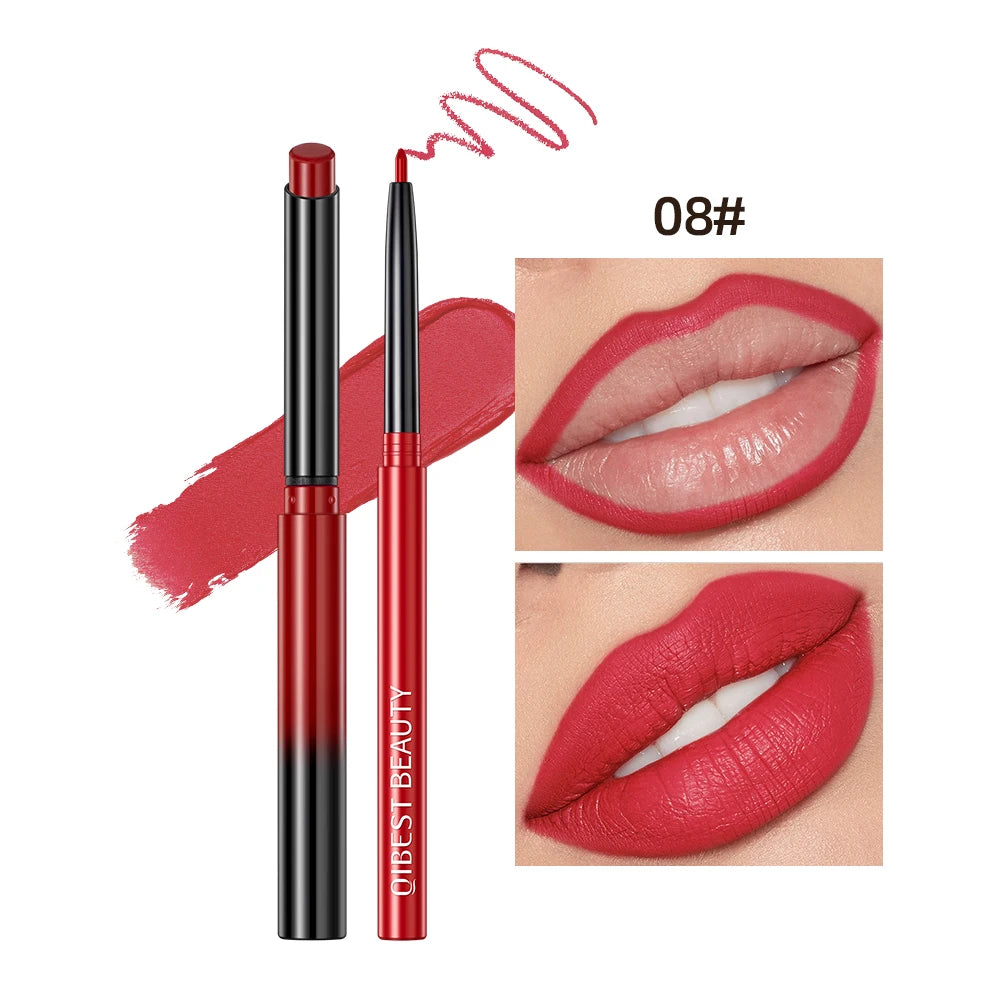 Set Lipliner + Labial Mate Nude QIBEST.