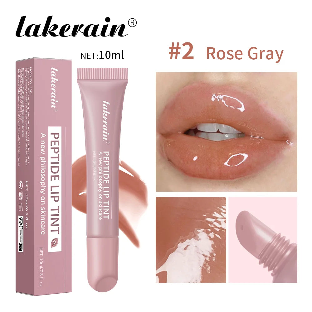 Lip Gloss Efecto Espejo Hidratante – Brillo Labial con Colágeno.