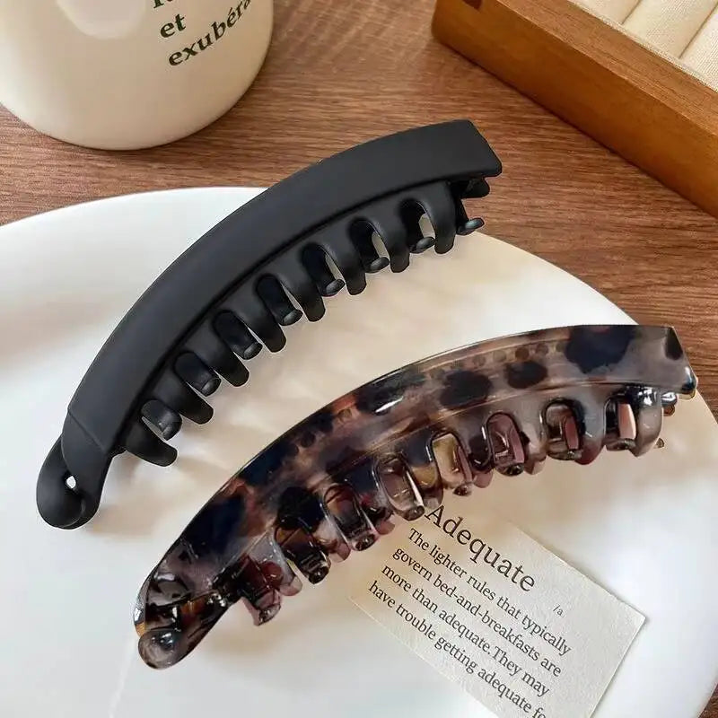 Broches Clip Grande para Cabello – Diseño Animal Print