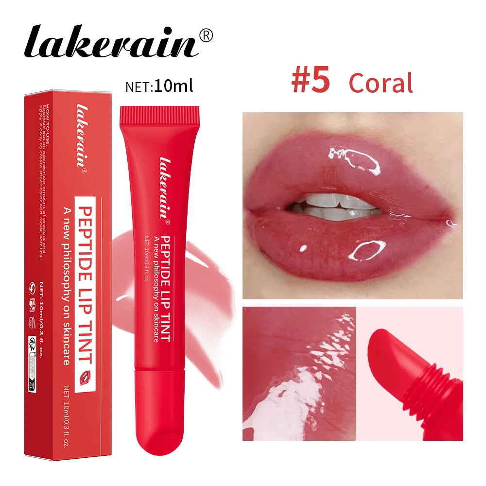 Lip Gloss Efecto Espejo Hidratante – Brillo Labial con Colágeno.