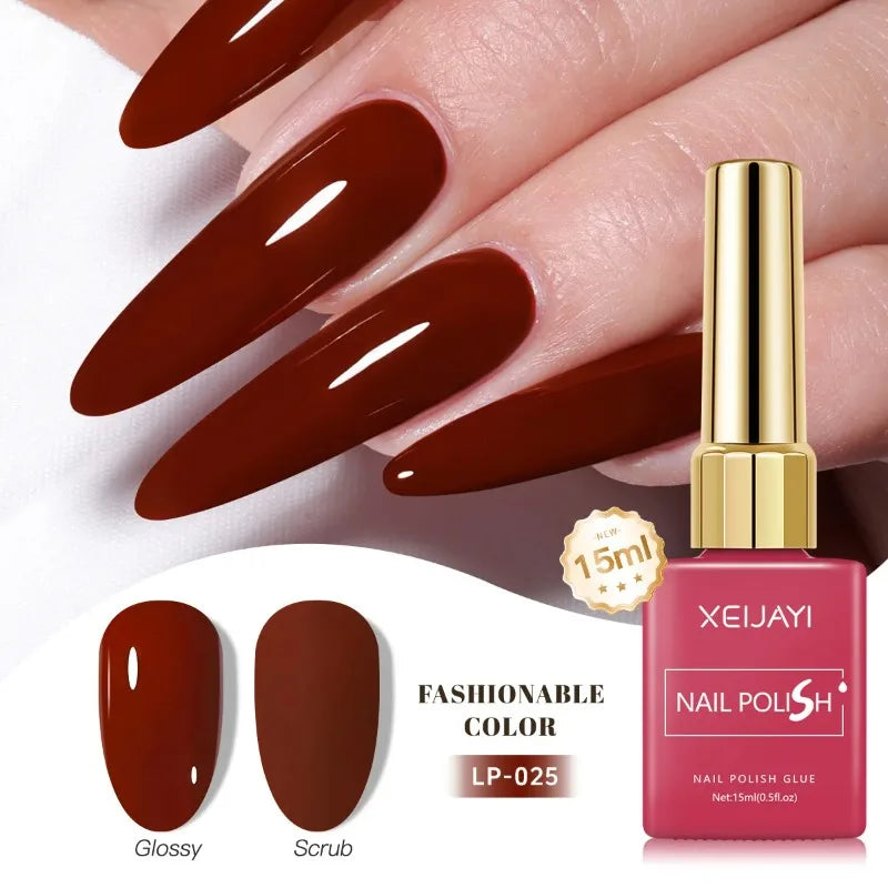 Esmalte Gel Semipermanente Multicolor – Efecto Hielo/Transparente.