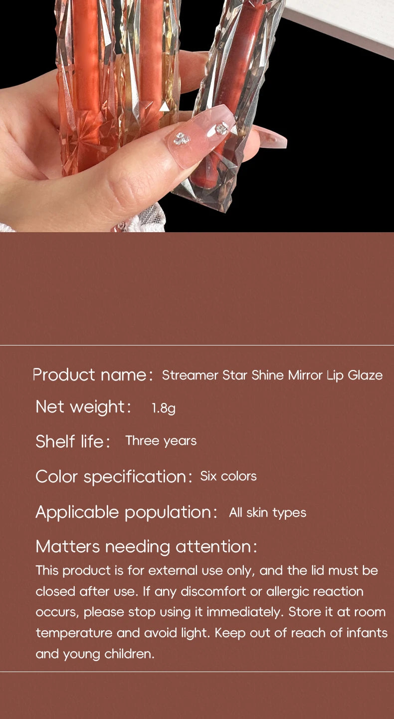 Lip Gloss Efecto Espejo Water Glass