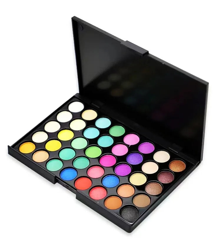Paleta de Pigmentos 40 Colores – Efecto Degradado para Uñas