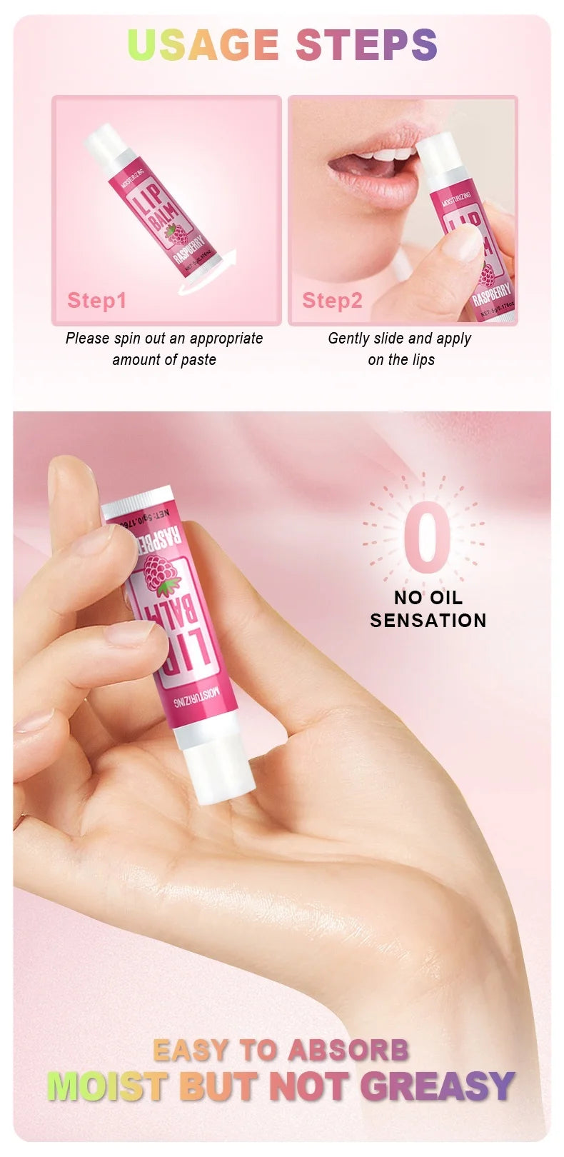 Set 12 pzs Bálsamos Labiales Frutales.