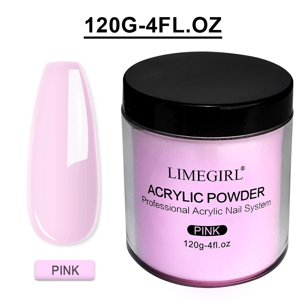 Polvo Acrílico 3 Colores – Kit para Extensión de Uñas