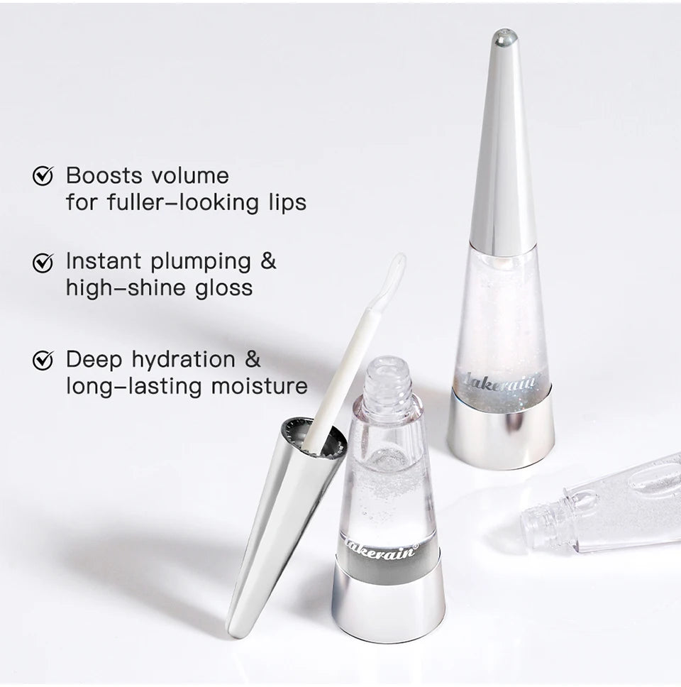 Lakerain Lip Plumper – Gloss Voluminizador de Labios con Hidratación Profunda