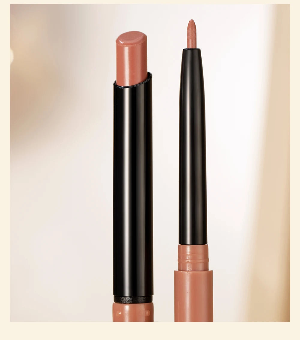 Set Lipliner + Labial Mate Nude QIBEST.