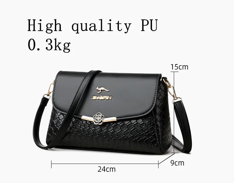 Bolso Retro Solapa Tejido