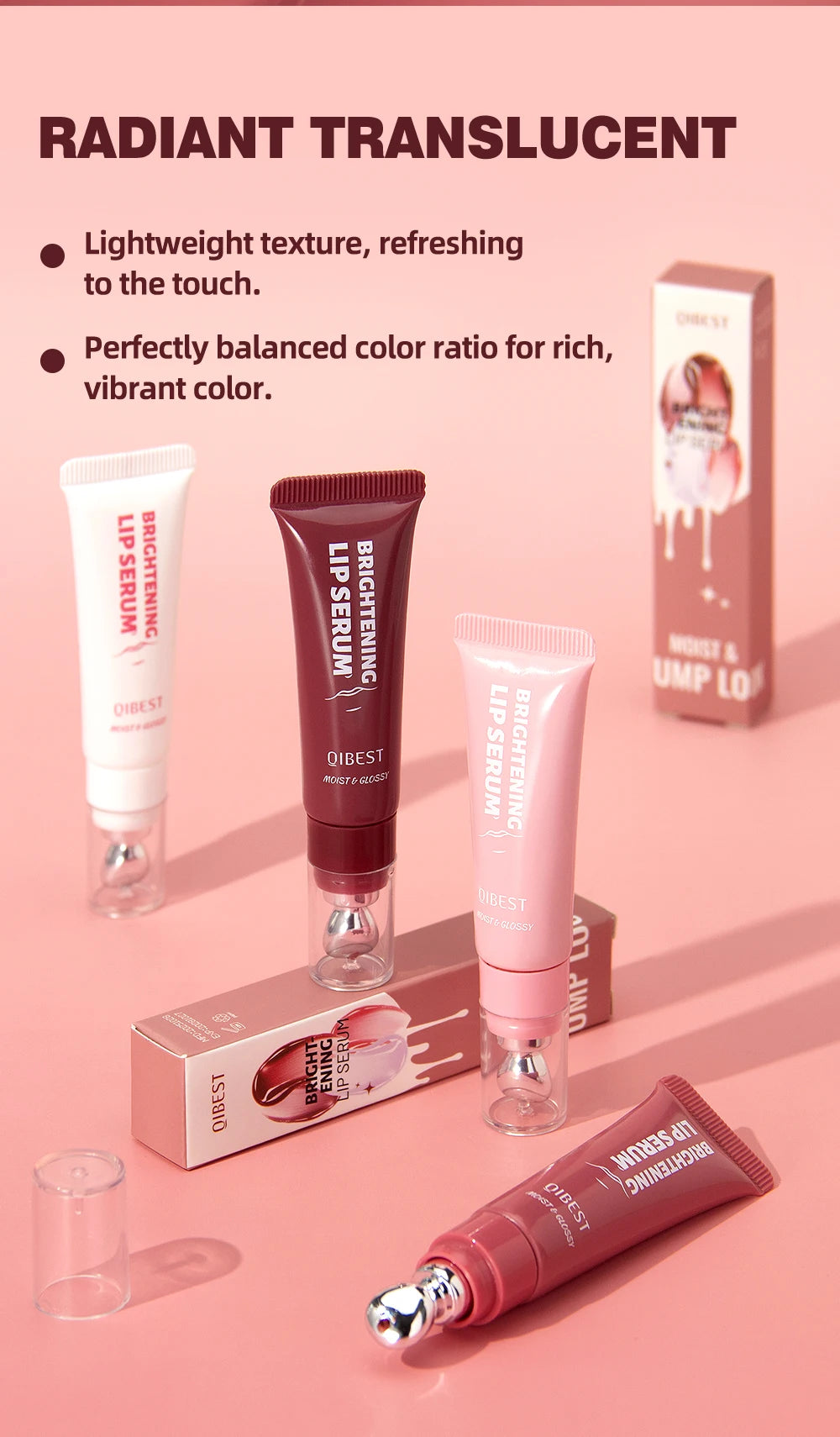 Lipgloss Efecto Espejo QIBEST