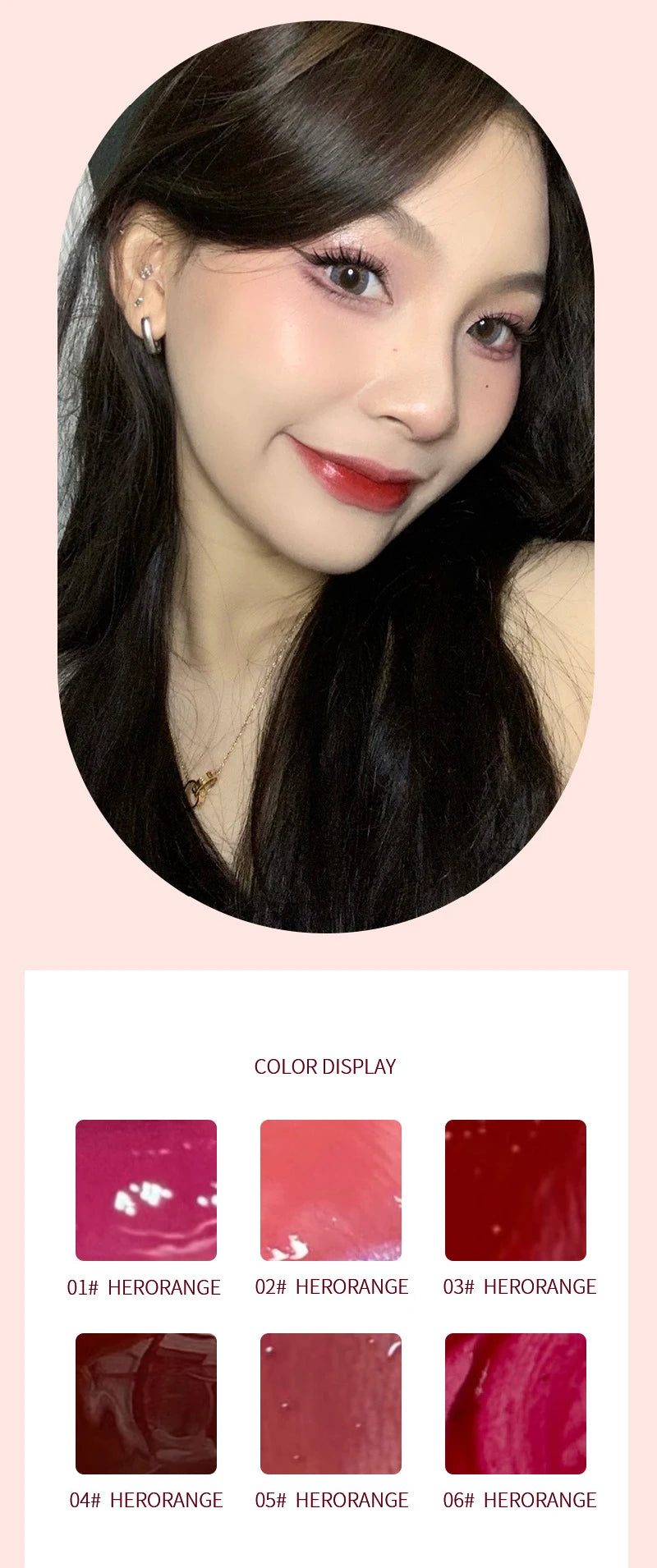 Lip Lacquer Efecto Cristal HERORANGE.