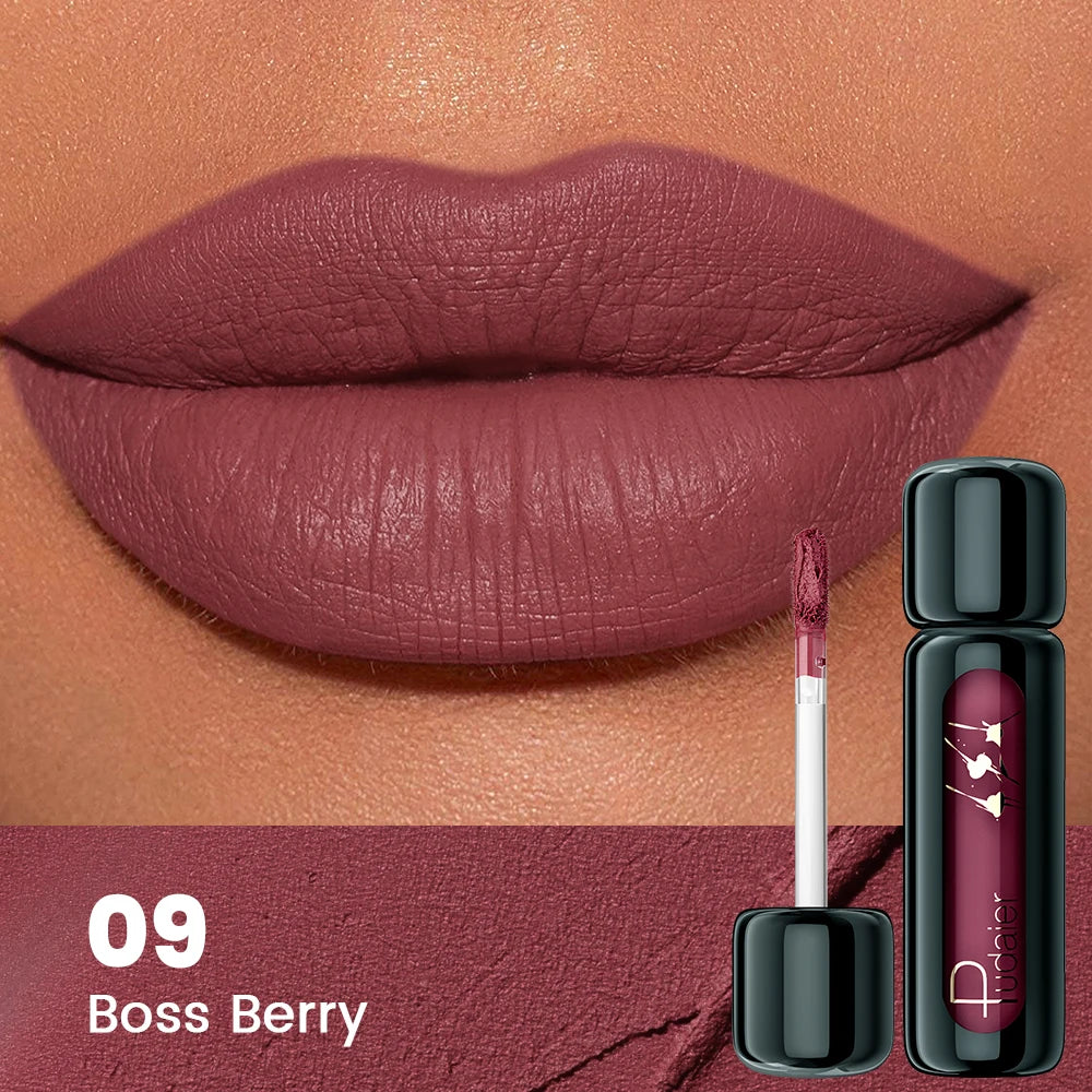 Labial Líquido Mate Velvet – Larga Duración, Alta Pigmentación
