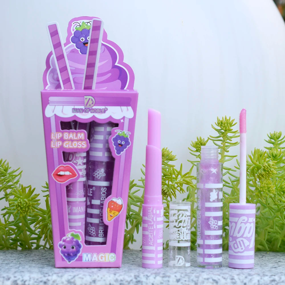 Sweet Cream Trio – Set de 3 Lip Gloss Brillantes