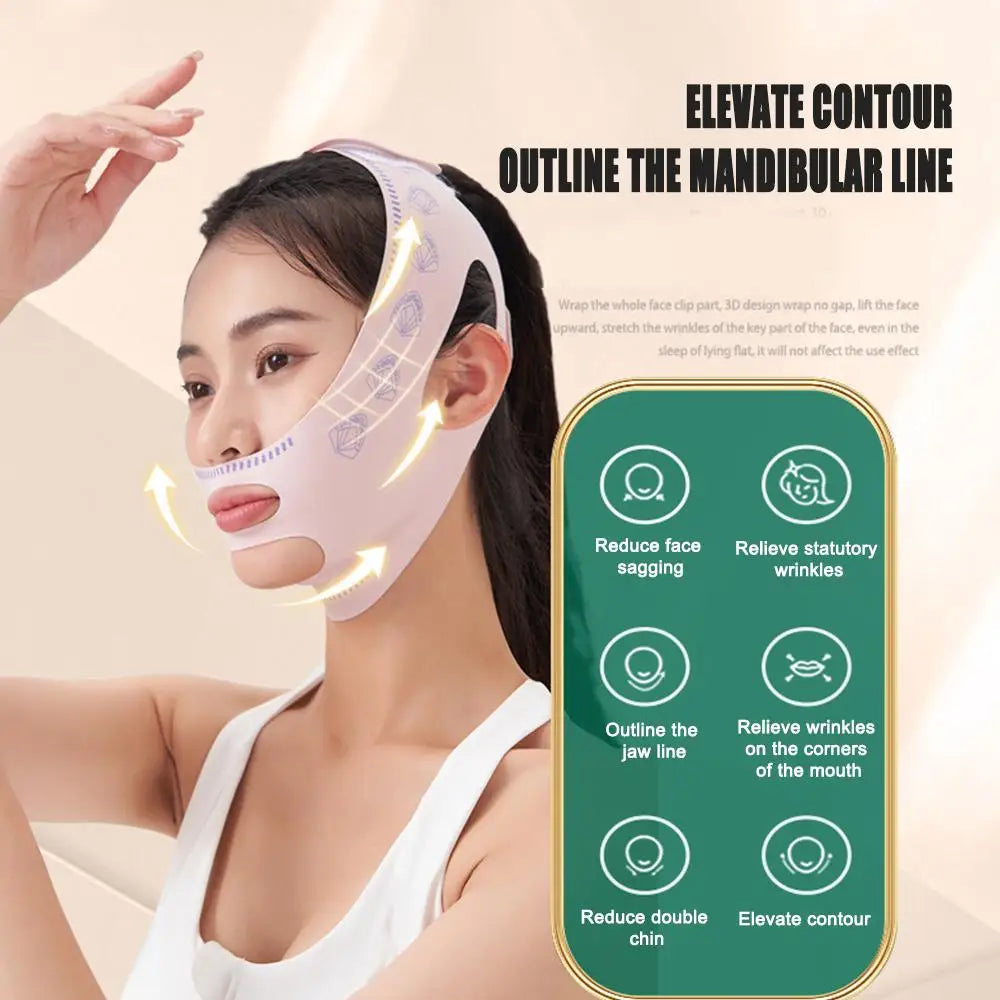 Nombre:
Banda Reductora Facial V-Line – Mentonera Anti Papada