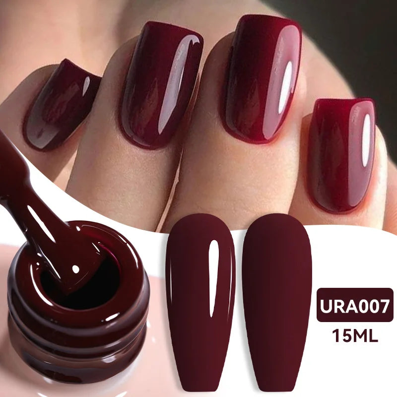 Esmalte Gel Semipermanente Jelly Nude — Set de Colores Nude