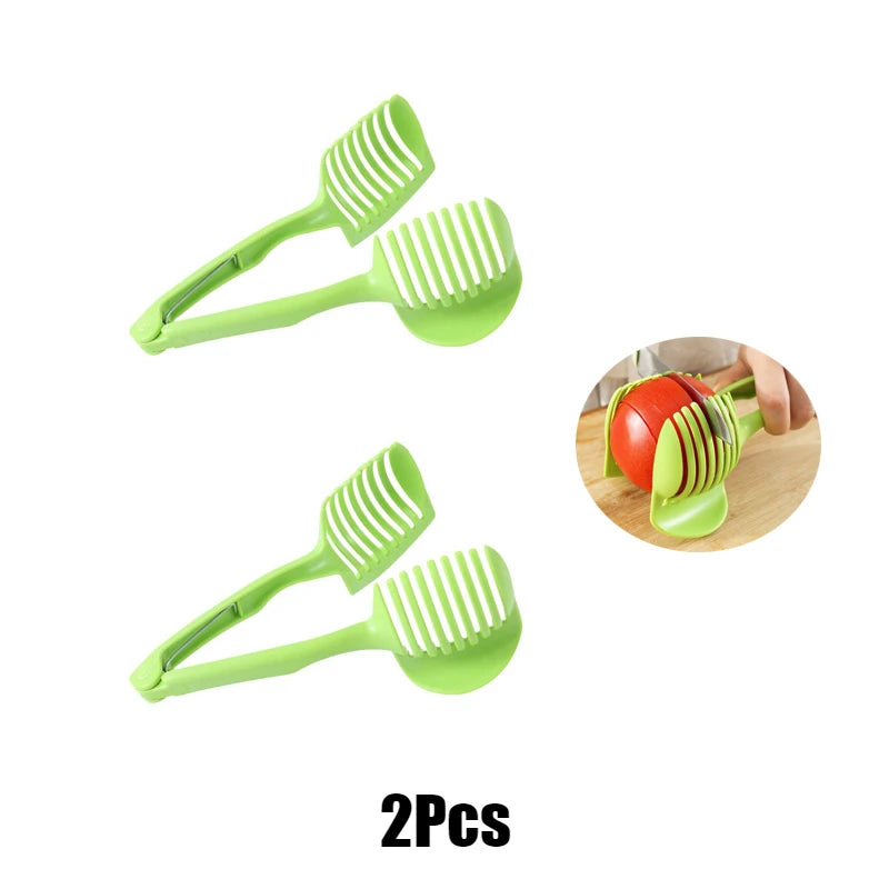 Cortador Multiusos de Acero Inoxidable para Frutas y Verduras