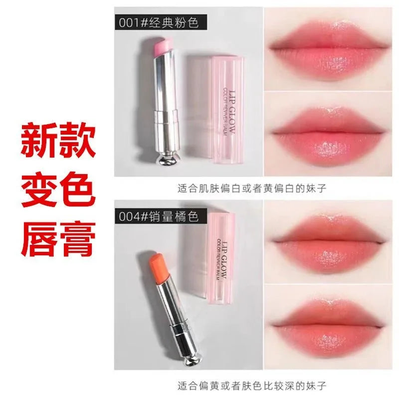 Bálsamo Labial Mágico Cambia Color – Hidratante Duradero (Set 3 piezas)
