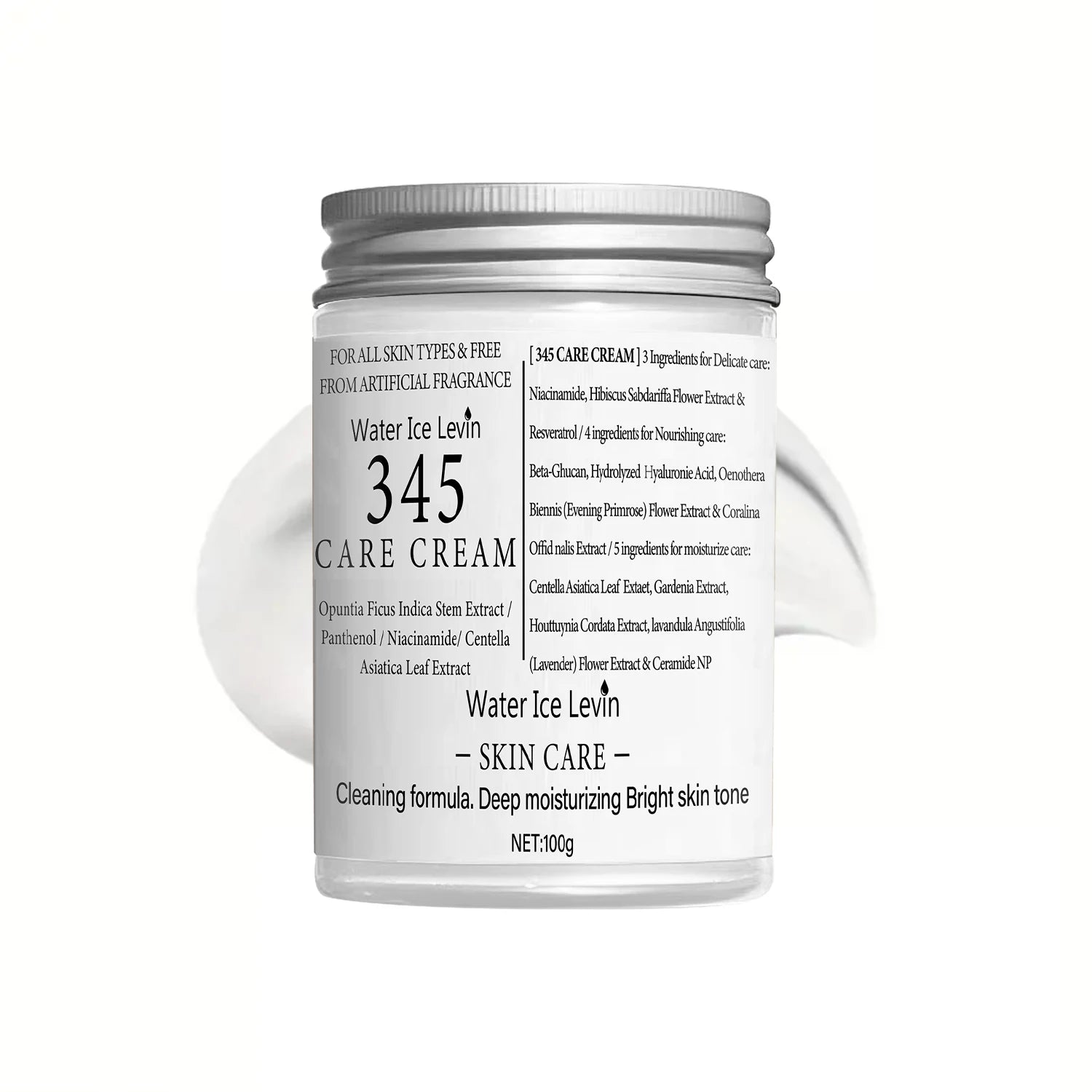 "Crema Calmante 345 – Hidratación Profunda con Niacinamida"