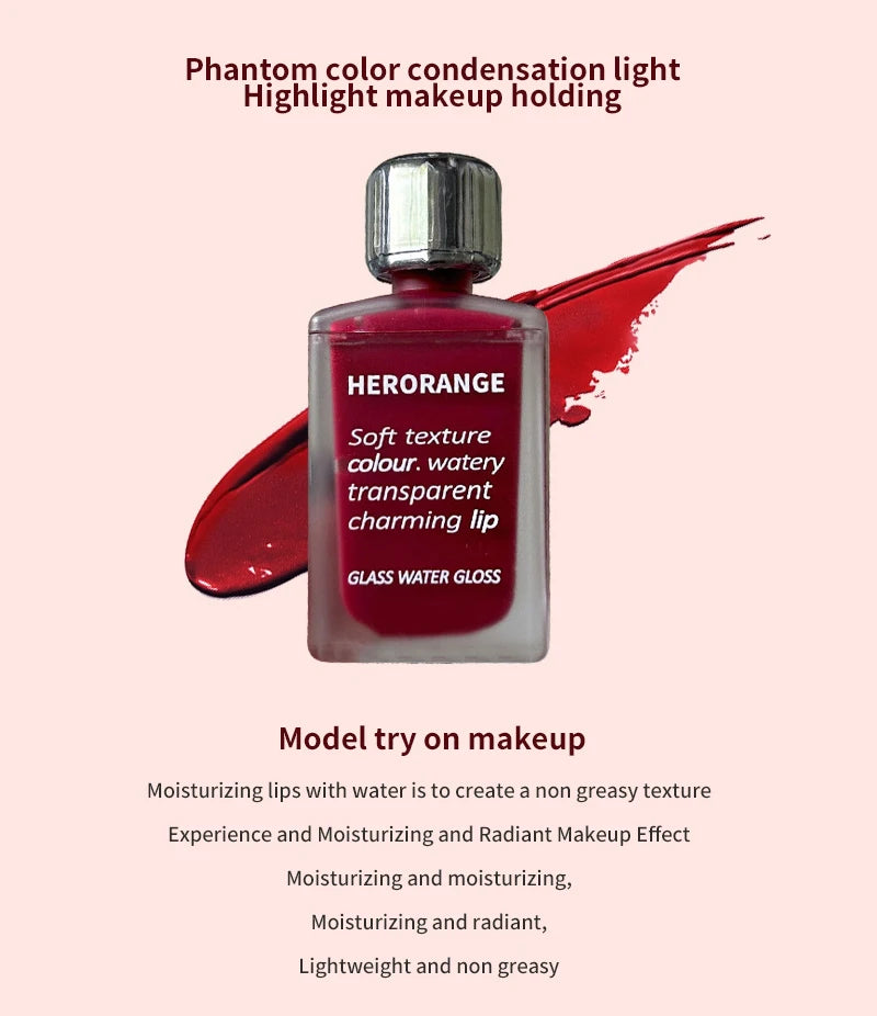 Lip Lacquer Efecto Cristal HERORANGE.