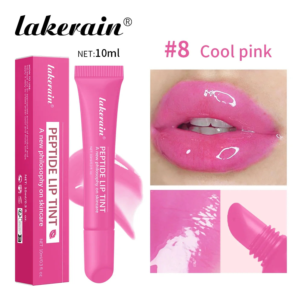 Lip Gloss Efecto Espejo Hidratante – Brillo Labial con Colágeno.