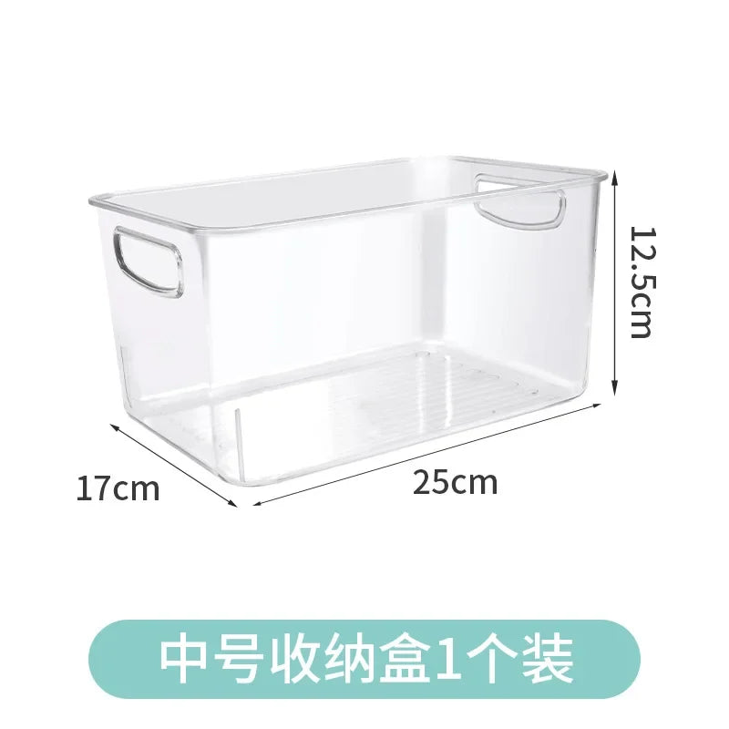 Organizador de Latas para Refrigerador — Cesta Apilable para Bebidas y Despensa