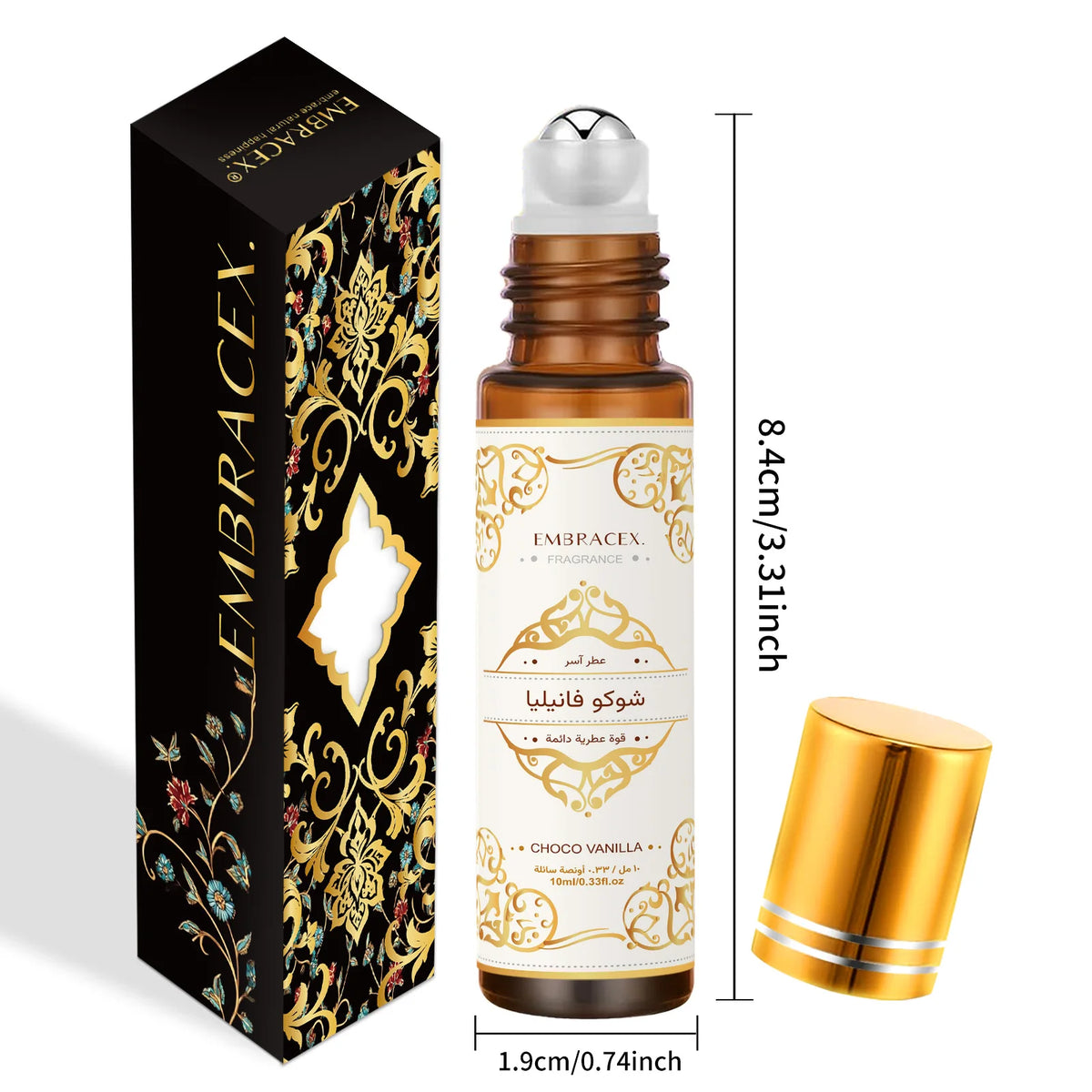 Perfume Roller Choco Vainilla 10ml