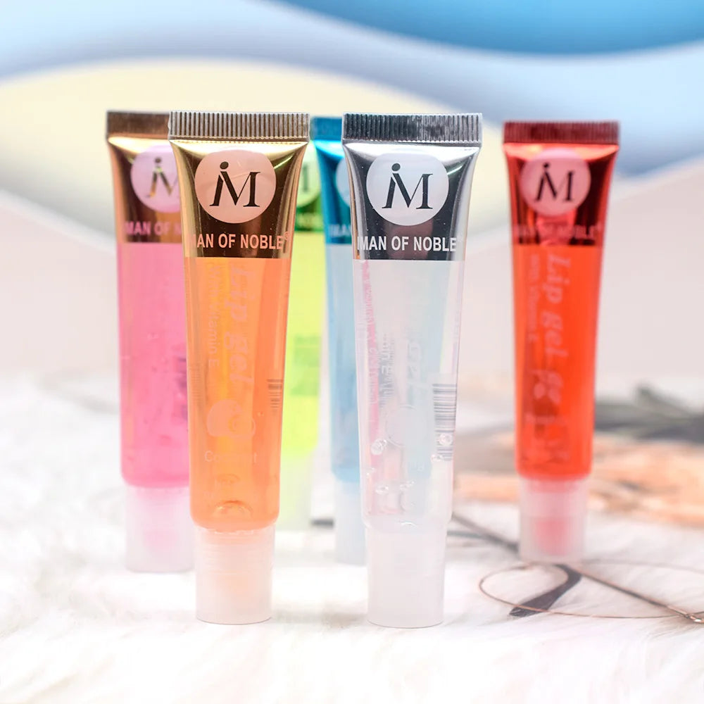 Set de 6 Glosses Labiales Frutales Hidratantes – Brillo Efecto Agua