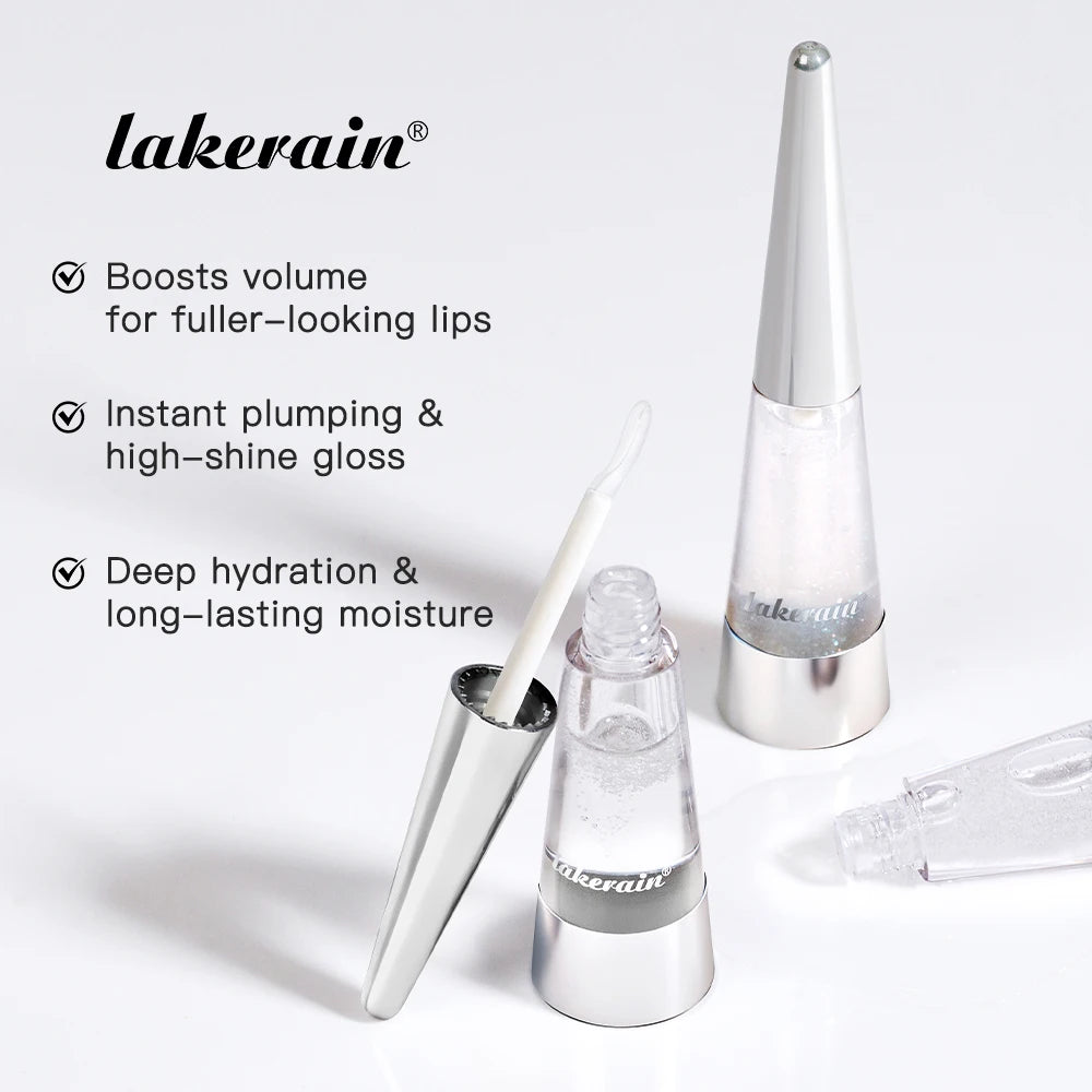 Lakerain Lip Plumper – Gloss Voluminizador de Labios con Hidratación Profunda