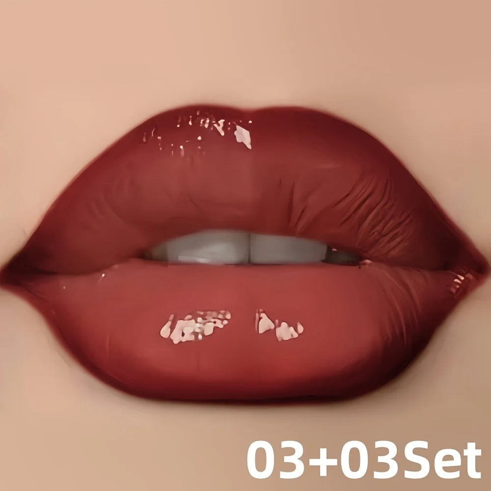 Kit Delineador + Gloss Labial Hidratante 3D
