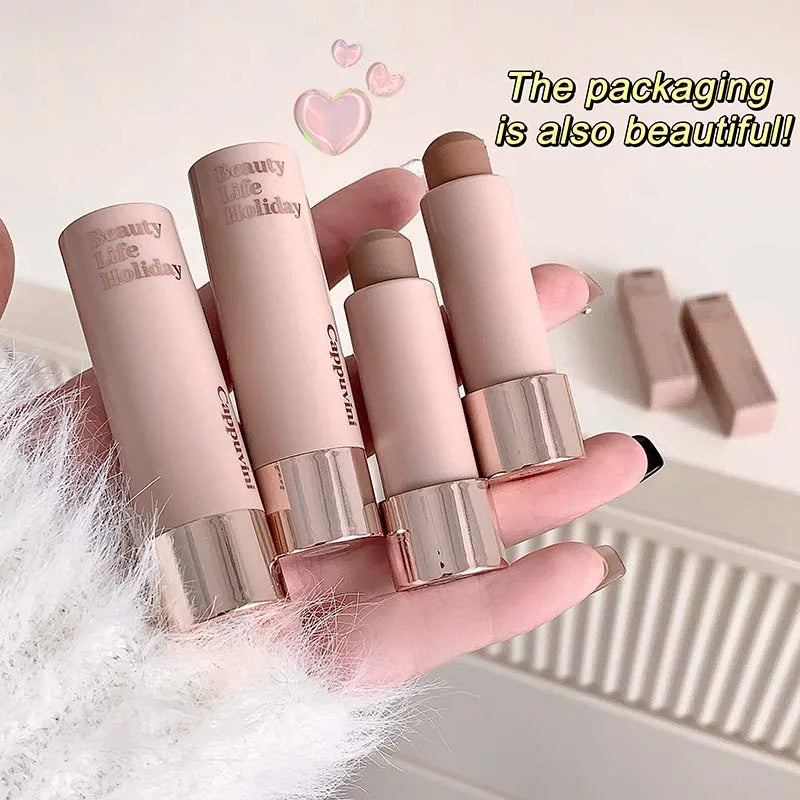Stick Contour 3D Hidratante – Efecto Sedoso, Larga Duración, Mate Natural para Nariz y Sombreado