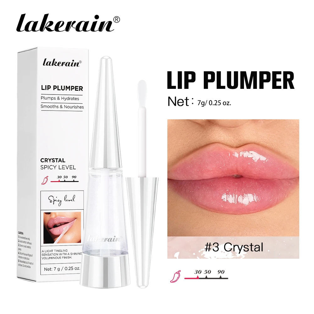 Lakerain Lip Plumper – Gloss Voluminizador de Labios con Hidratación Profunda
