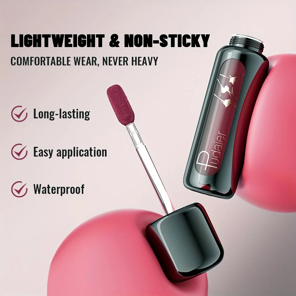 Labial Líquido Mate Velvet – Larga Duración, Alta Pigmentación