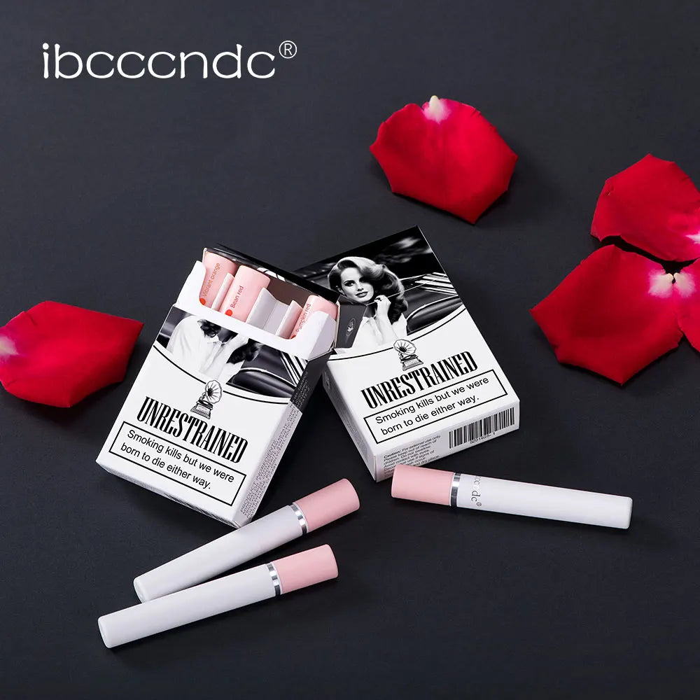 Set de 4 Labiales Mate Larga Duración – Resistente al Agua