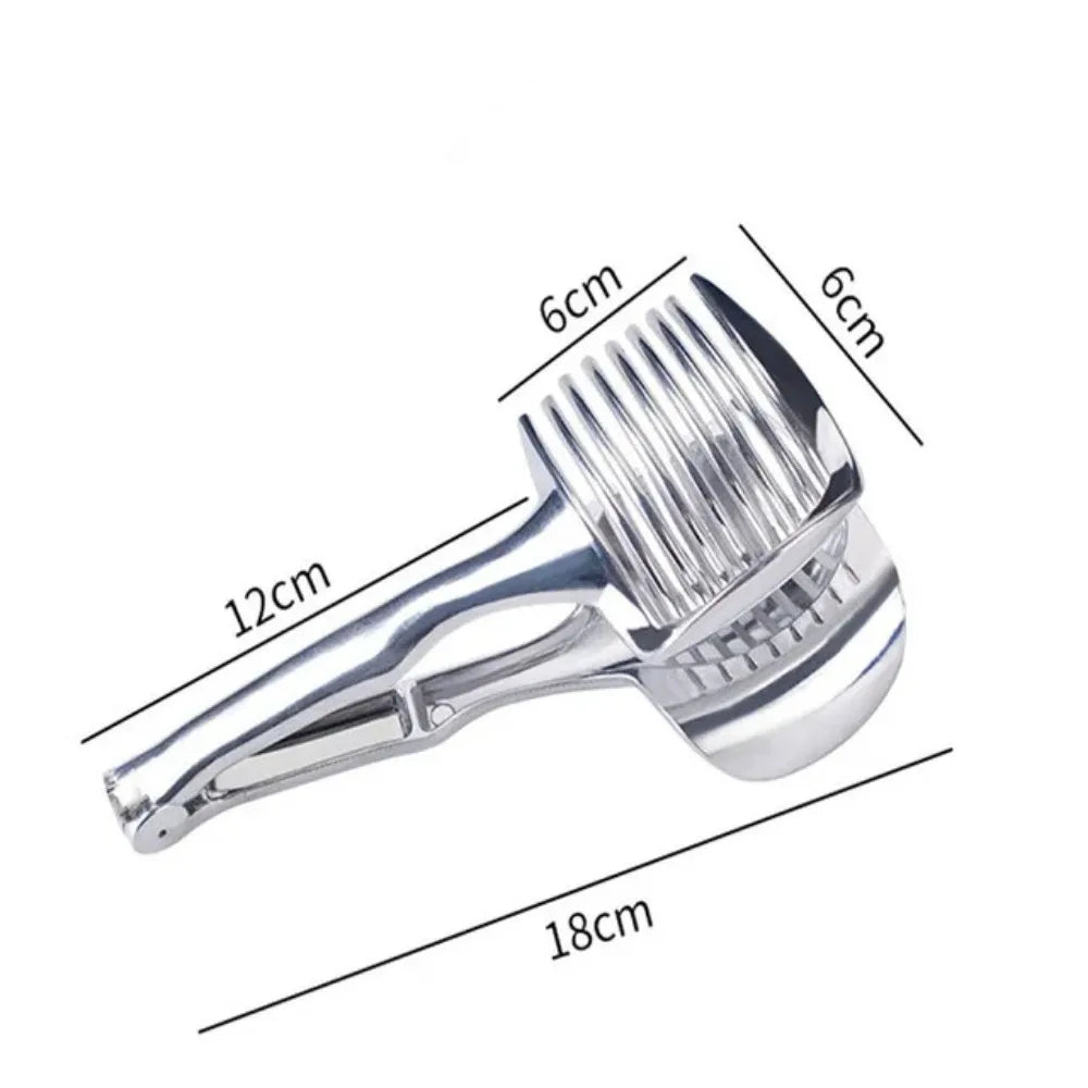 Cortador Multiusos de Acero Inoxidable para Frutas y Verduras