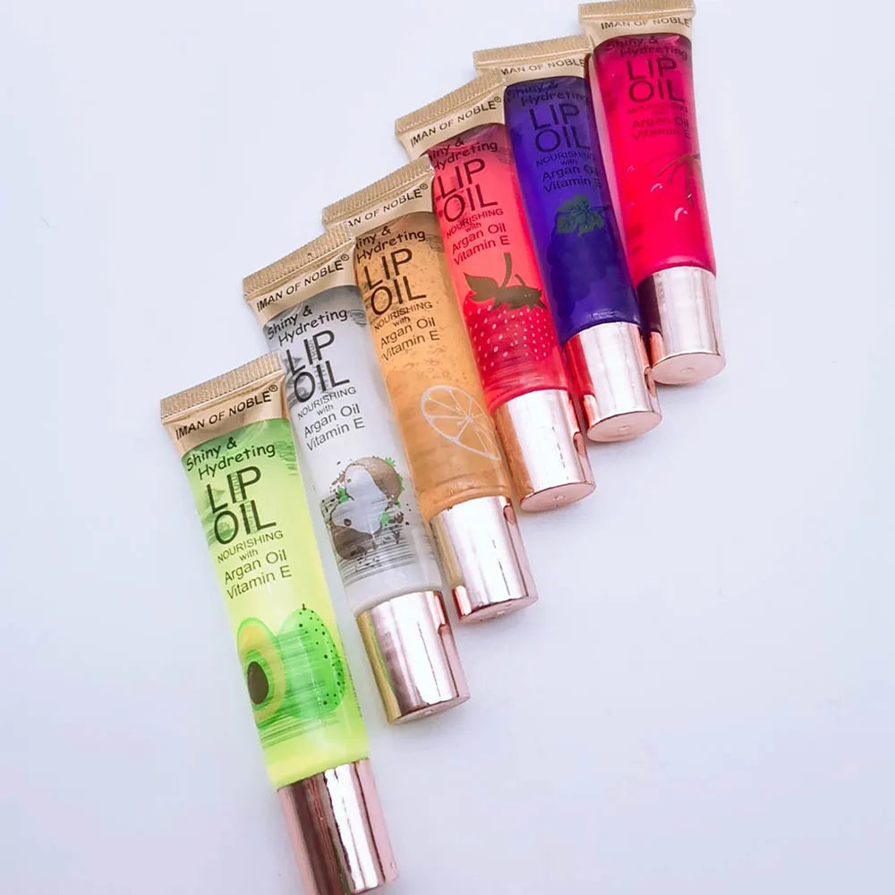Set de 6 Glosses Labiales Frutales Hidratantes – Brillo Efecto Agua