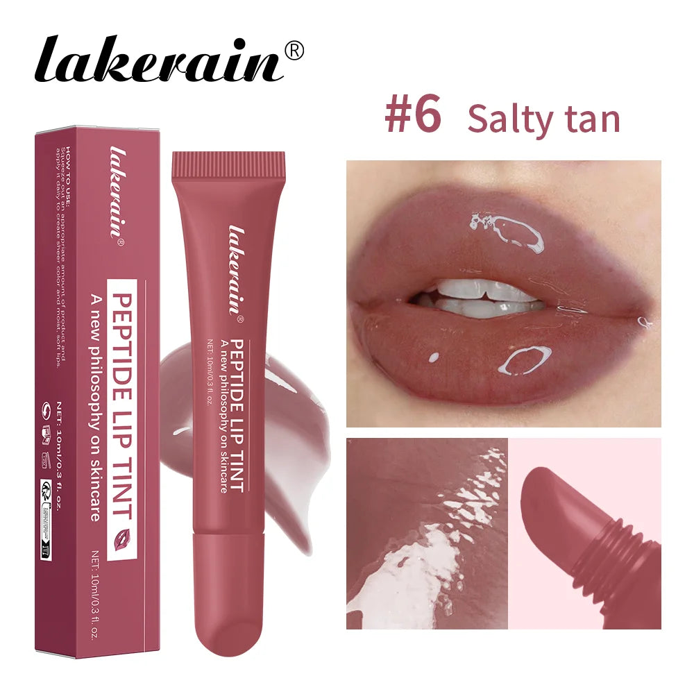 Lip Gloss Efecto Espejo Hidratante – Brillo Labial con Colágeno.