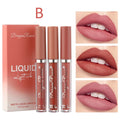 💄 Velvet Kiss – Set de 3 Labiales Líquidos Mate ✨