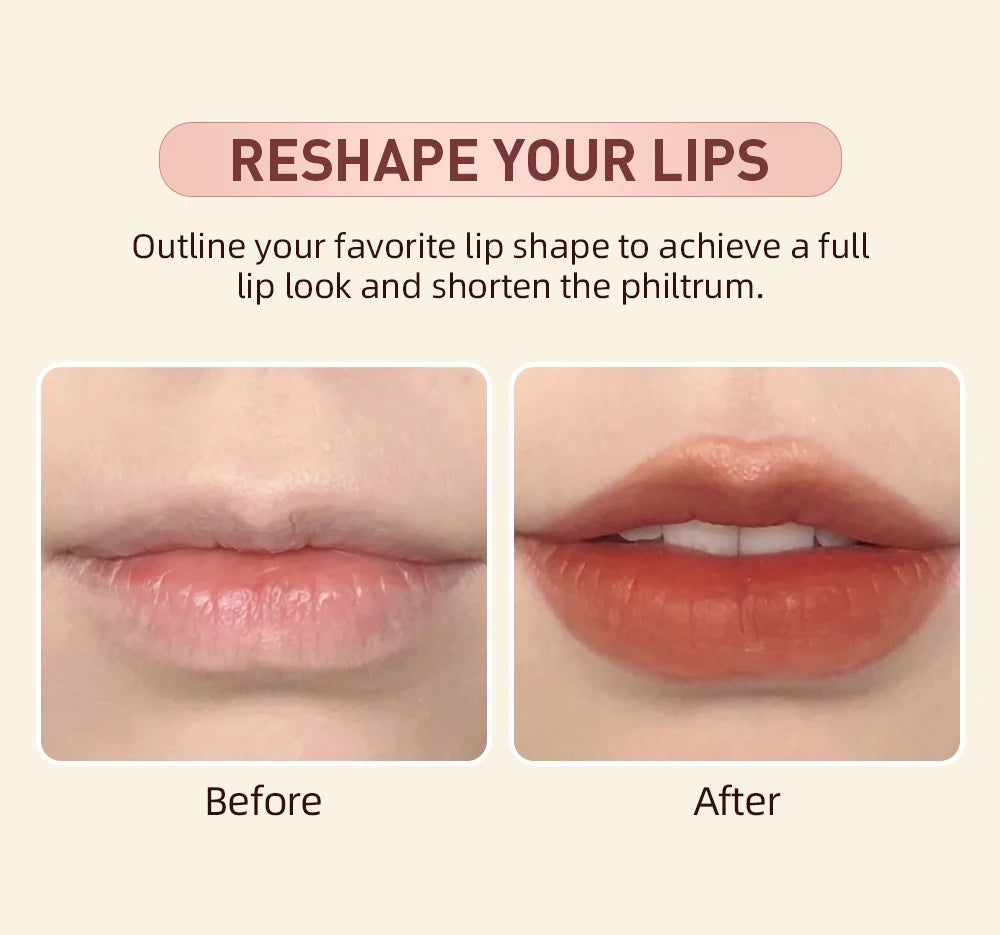Set Lipliner + Labial Mate Nude QIBEST.
