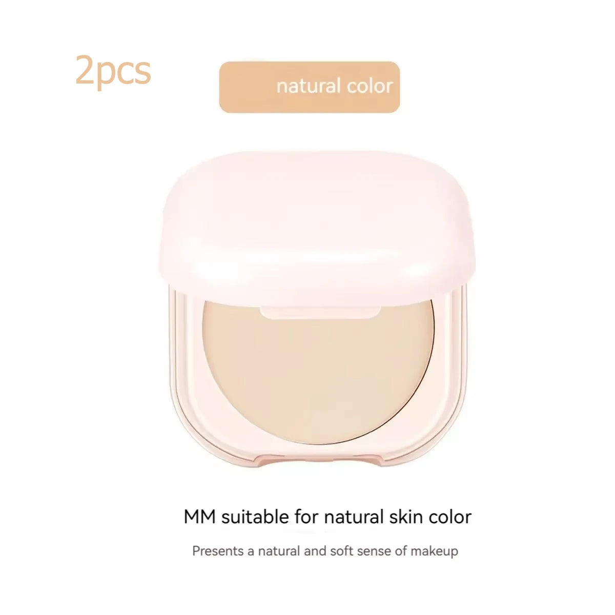 Polvo Compacto Setting Powder con Espejo – Control de Grasa y Piel Luminosa
