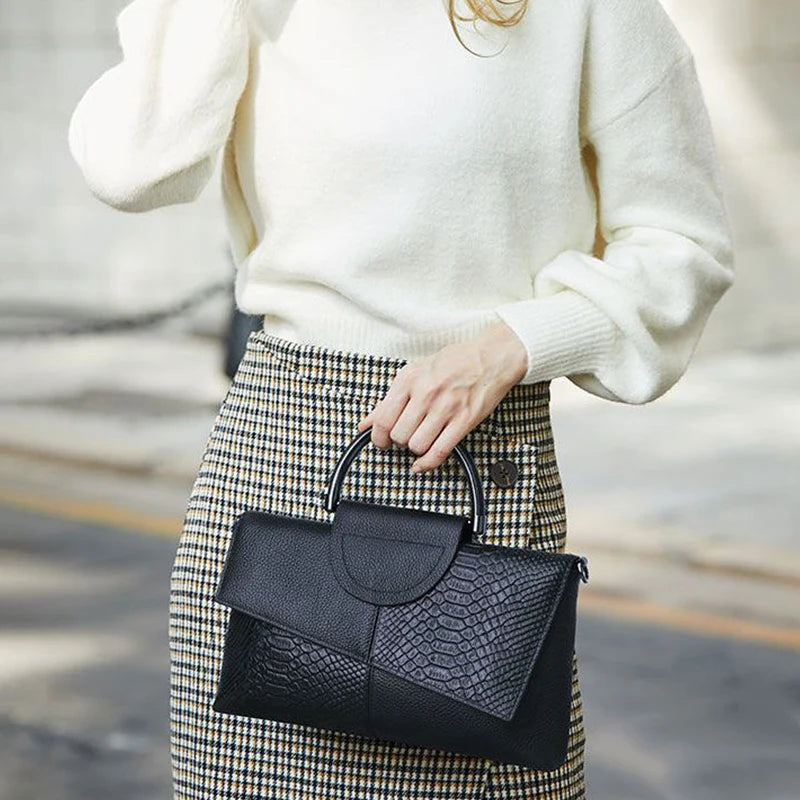 Bolso Ejecutivo Croco Elegante