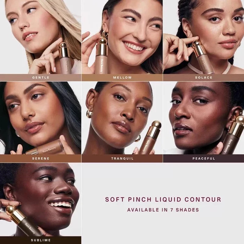 Bronzer Líquido y Stick Contour 3D – Efecto Natural, Larga Duración, Resistente al Agua