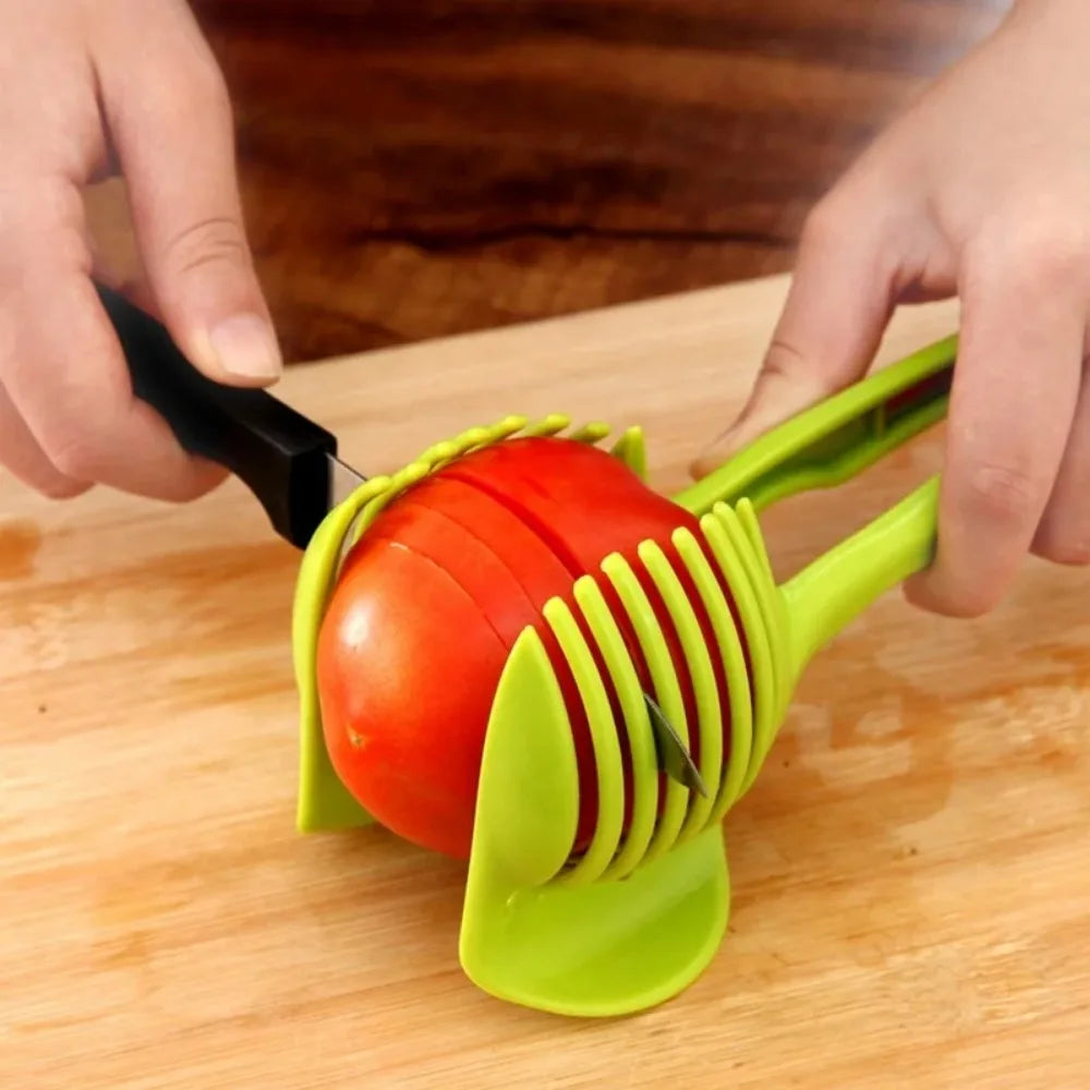 Cortador Multiusos de Acero Inoxidable para Frutas y Verduras