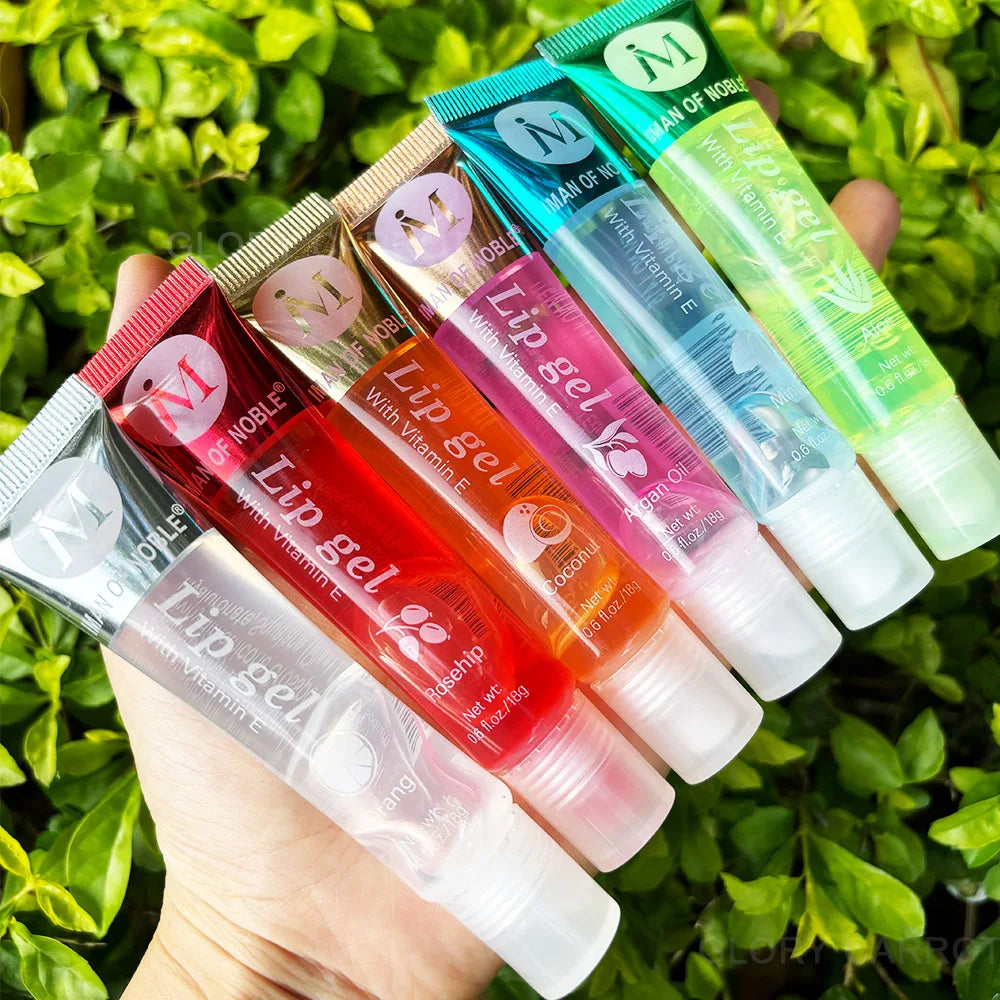 Set de 6 Glosses Labiales Frutales Hidratantes – Brillo Efecto Agua
