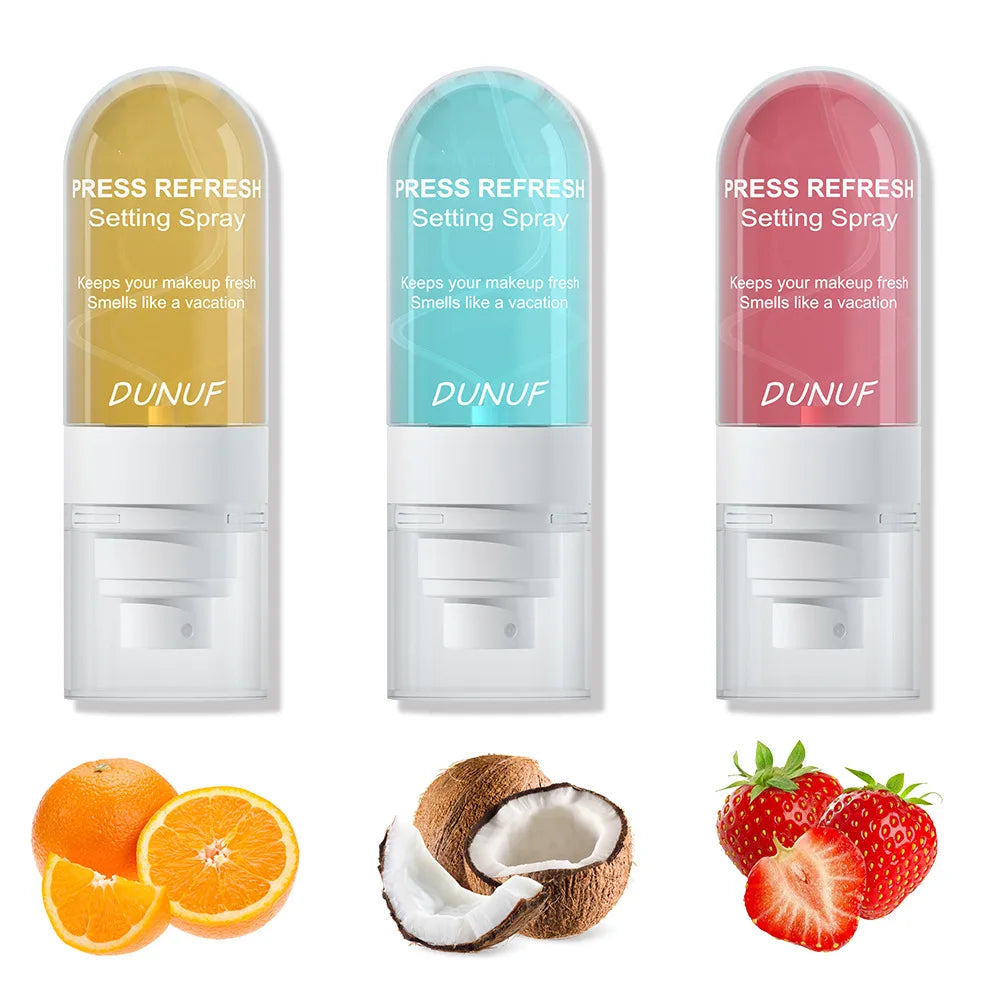 Spray Fijador de Maquillaje Refrescante DUNUF – Hidratante Efecto Larga Duración