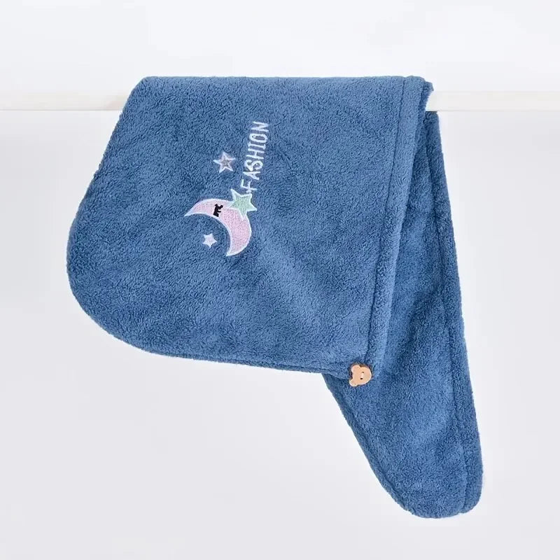 Turbante Absorbente Anti-Frizz para Cabello