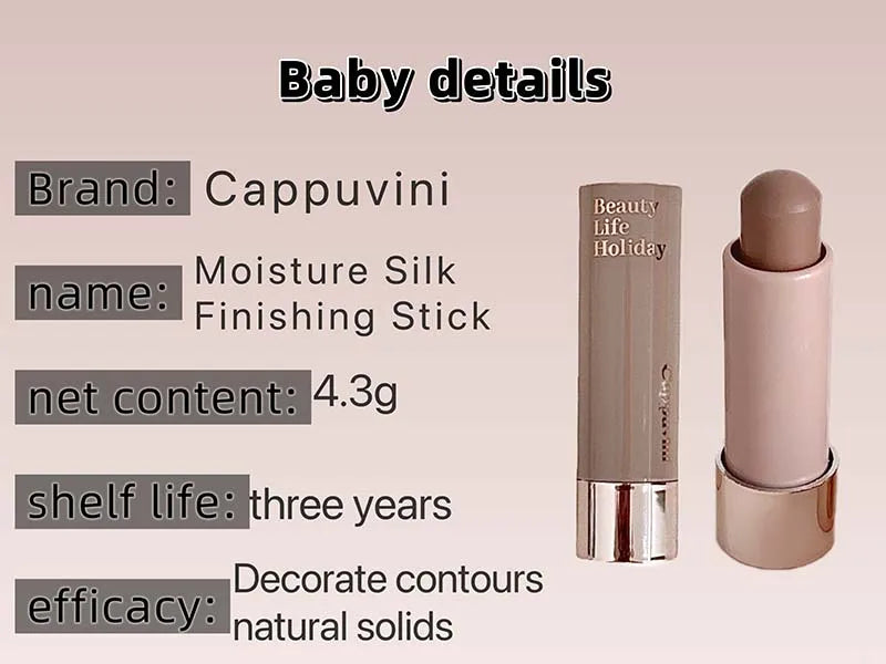 Stick Contour 3D Hidratante – Efecto Sedoso, Larga Duración, Mate Natural para Nariz y Sombreado