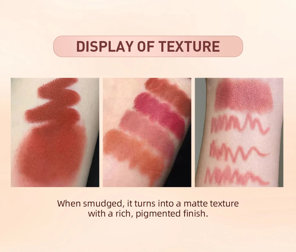 Set Lipliner + Labial Mate Nude QIBEST.