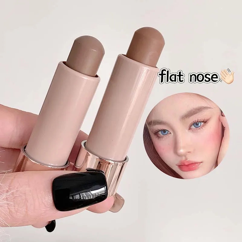 Stick Contour 3D Hidratante – Efecto Sedoso, Larga Duración, Mate Natural para Nariz y Sombreado