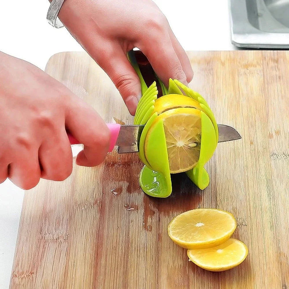 Cortador Multiusos de Acero Inoxidable para Frutas y Verduras