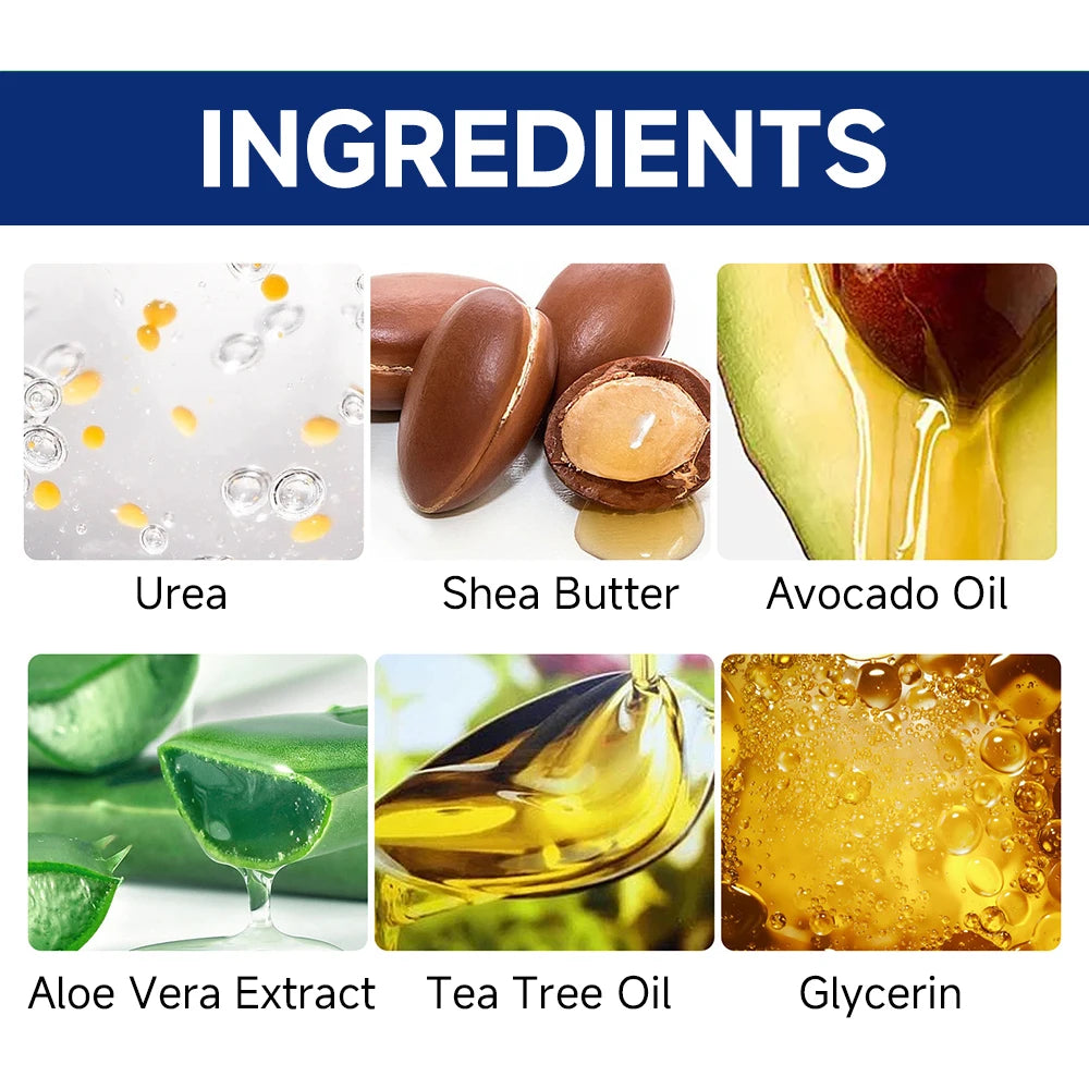 Barra Exfoliante para Pies con Urea 60% – Repara Talones Agrietados, Hidratación Profunda